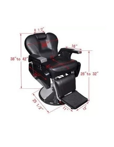 Silla de Barbero Hidráulica II