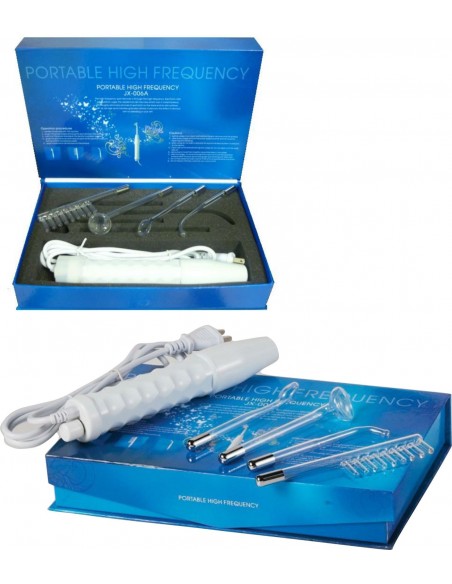 Altafrecuencia Portátil para cuidado Facial y Capilar