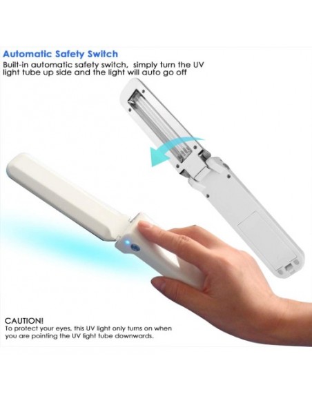 Varita esterilizadora portátil UV-C