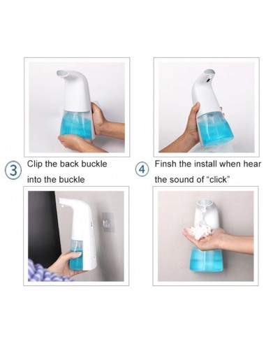 Dispensador de jabón líquido con sensor