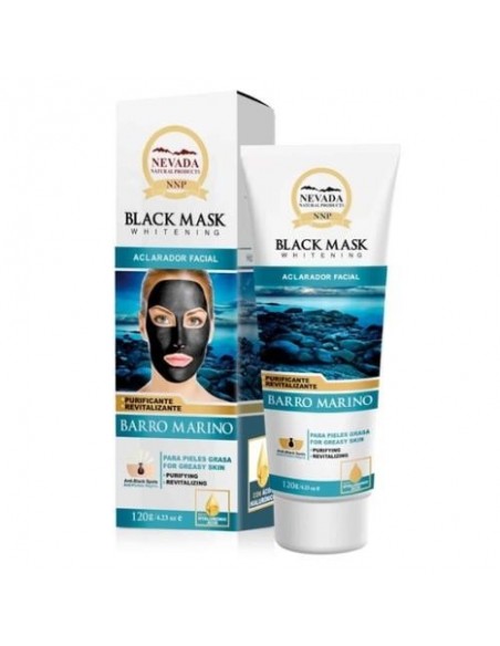 Mascarilla nevada de barro marino