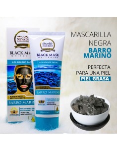 mascarilla nevada de barro marino