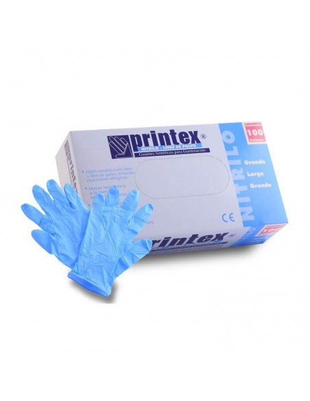 Guantes de nitrilo sintetico