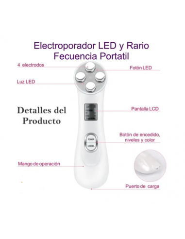 Electroporador Portátil inalámbrico