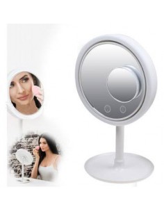 Espejo de mano con luz led 2