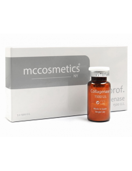 colagenaza liofilizada 1500iu mccosmetics