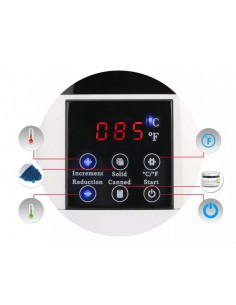 Olla para cera digital  de medio kilo calentador de cera 2