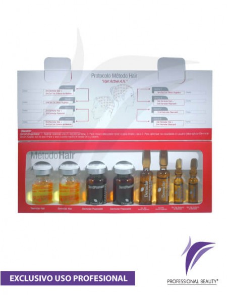Método Hair dermclar para caída de cabello