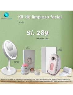Cepilllo facial portatil limpieza completa