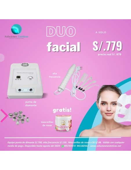 punta de diamante y alta frecuencia promocion