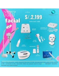Promoción facial punta de diamante, alta frecuencia, ultrasonido