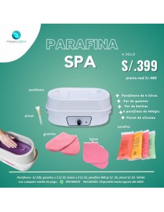 promocion parafinero con guantes y botas y parafina