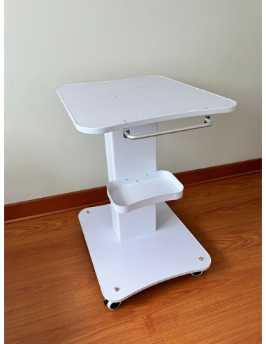 Carrito auxiliar para equipos de estetica