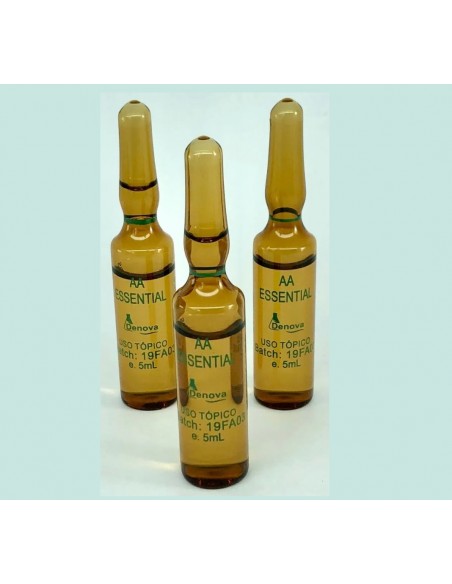 antioxidante y regenerador facial AA essential Denova