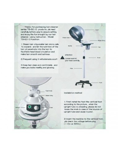 Vaporizador de Cabello JY300