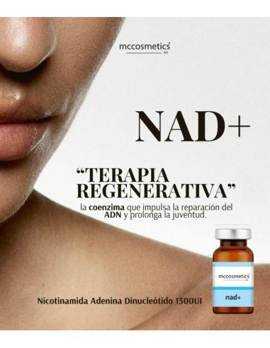 Regeneracion de la piel NAD+ mc cosmetics, soluciones estéticas, nicotinamida adenina dinucleótido
