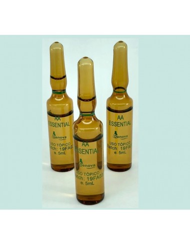 antioxidante y regenerador facial AA essential Denova