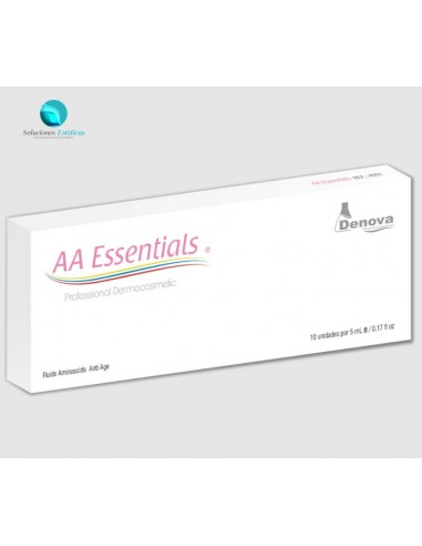 antioxidante y regenerador facial AA essential Denova