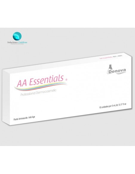 antioxidante y regenerador facial AA essential Denova