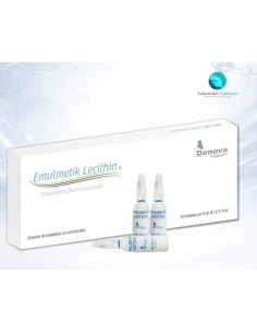 Tratamiento reductor y de moldedo corporal.Contiene  la Lecitina, la Carnitina y la Fosfatidilcolina. Denova