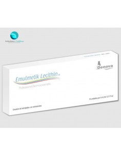 Tratamiento reductor y de moldedo corporal.Contiene  la Lecitina, la Carnitina y la Fosfatidilcolina. Denova 2