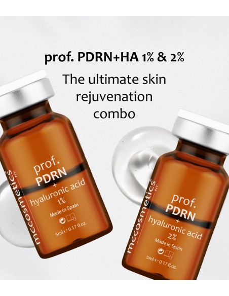 PDRN con acido hialuronico al 2 al 2%, regeneración facial