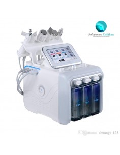 Equipo hidrofacial 8 en 1 con mascara led