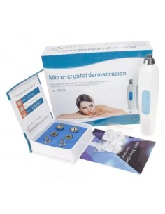 punta de diamante portatil con mascara led, electroporador inalambrico y  acido hialuronico 2