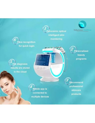 Hidrofacial con analizador de piel